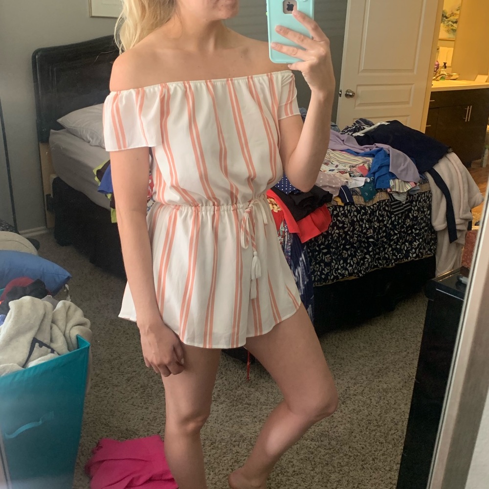 Across the Shoulder Romper